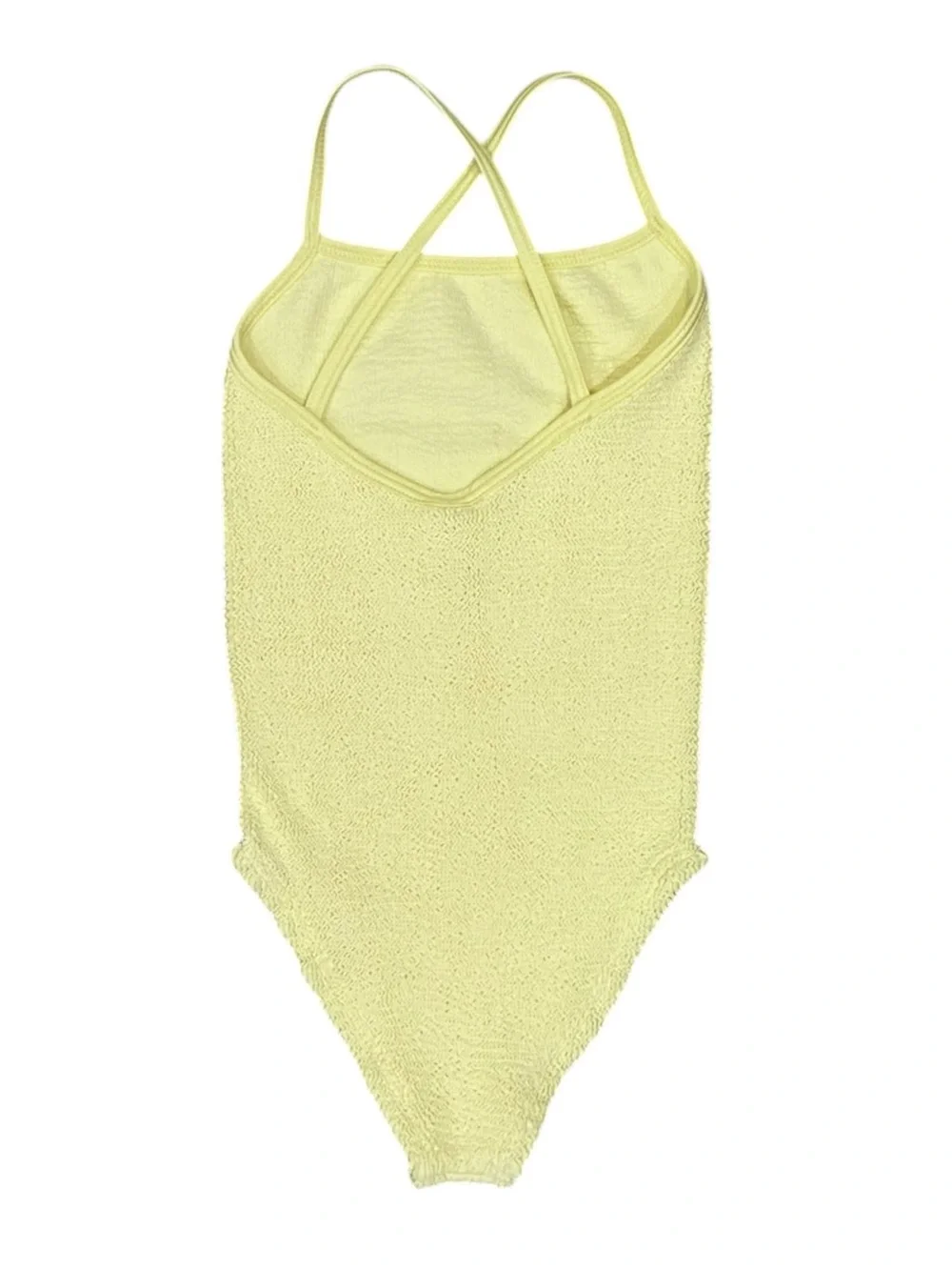 RARE HUNZA G KIDS Margot Swimsuit in Lemon